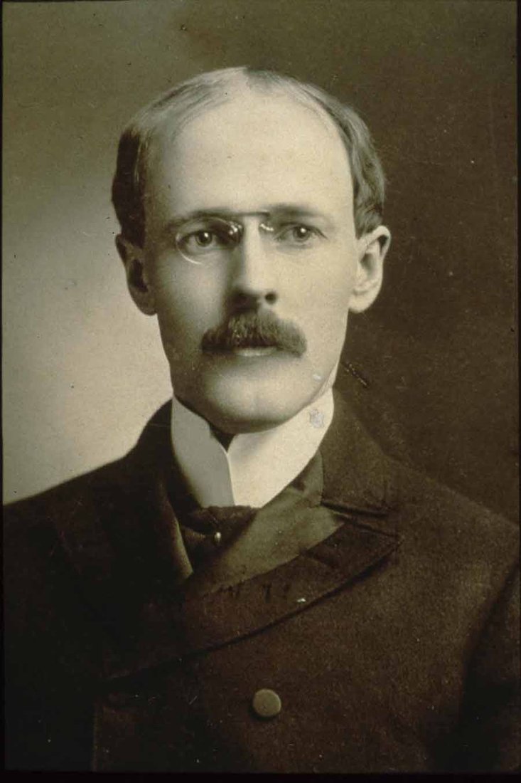Paul Harris at age 28, shortly after starting his law practice in Chicago, 1896